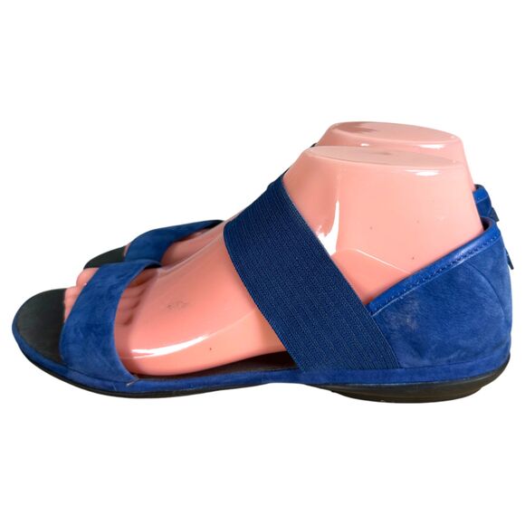 Camper Right Nina 21735-058 Blue Suede Strap Sandals Size EU 39 US 9 - Picture 7 of 11